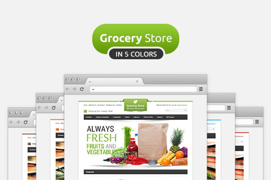 Download Grocery Store Premium OpenCart Theme