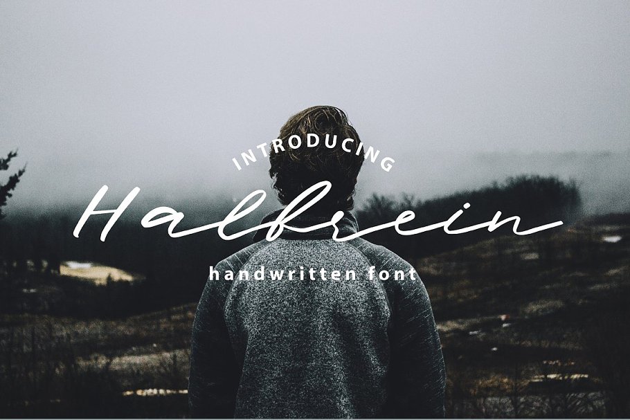 Download Halbrein Handwritten Script