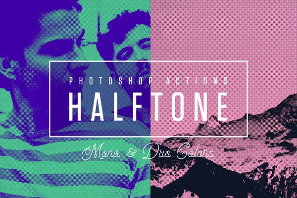 Download Halftone Mono & Duo Colors