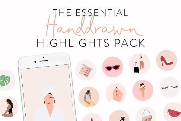 Download 30+ Handdrawn Instagram Story Icons