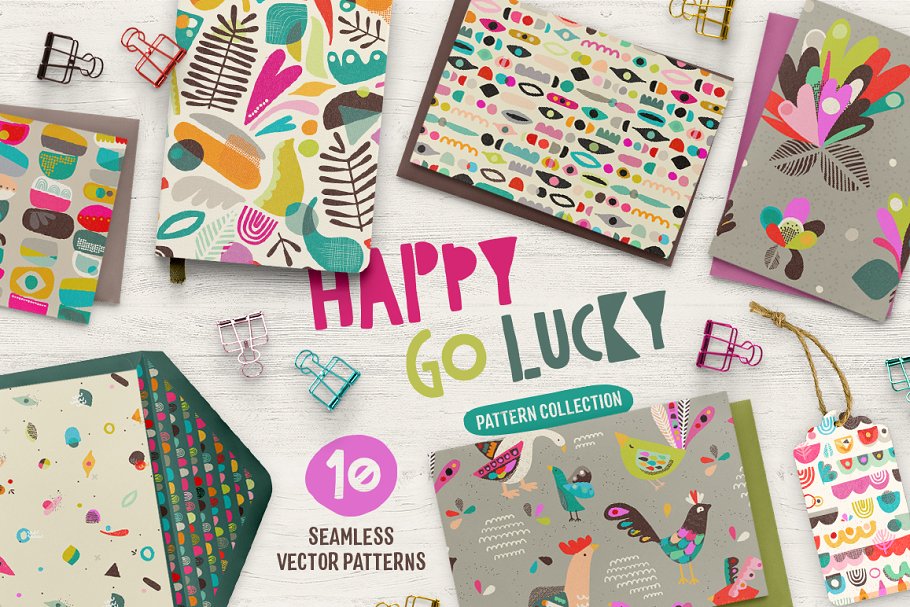 Download Happy Go Lucky Patterns