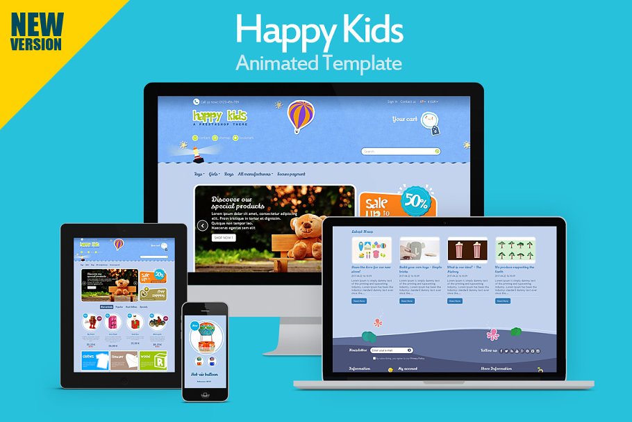 Download Happy Kids for Prestashop