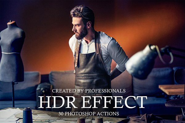 Download HDR Effect Photoshop Actions