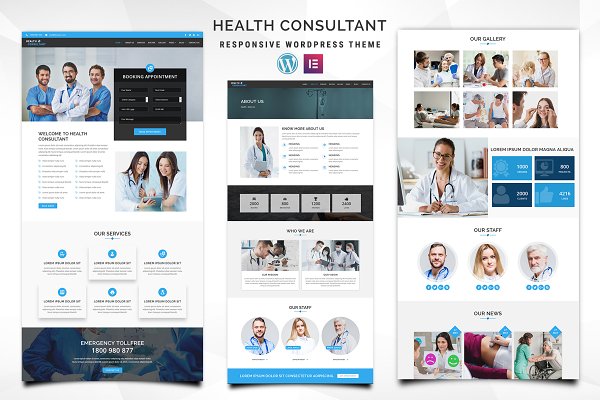 Download Health Consultant – WordPress Theme