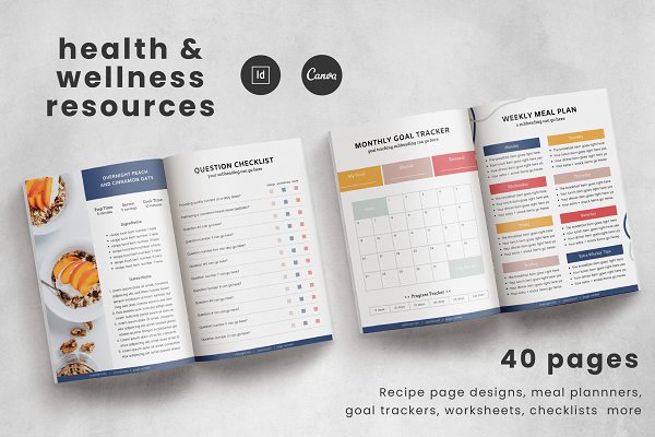 Download Health + Wellness Resource Templates
