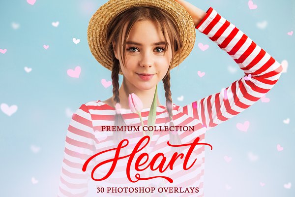 Download Heart Photoshop Overlays