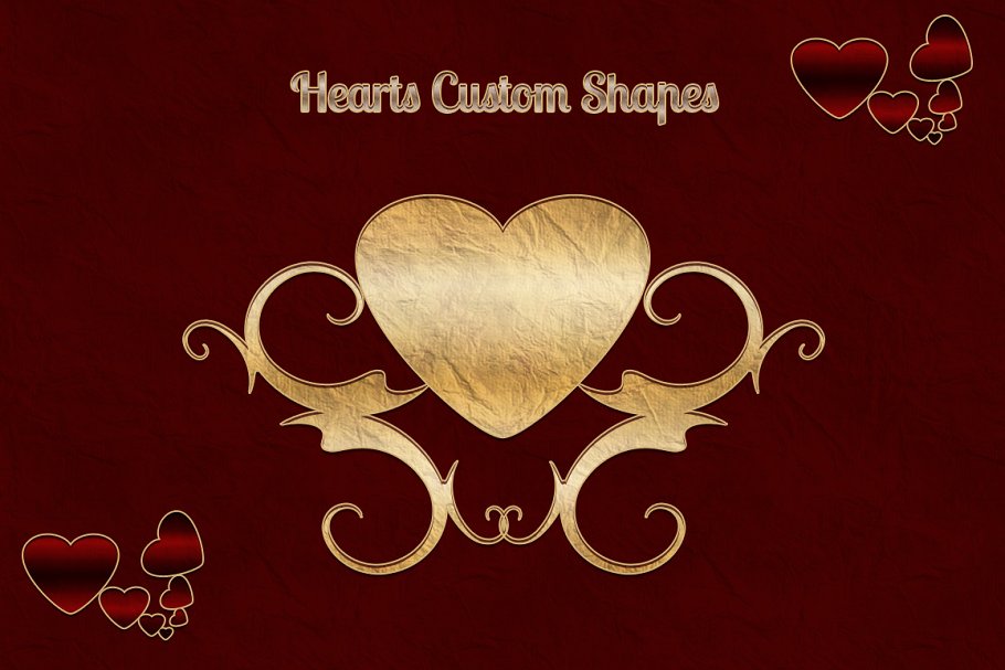 Download Heart Custom Shapes