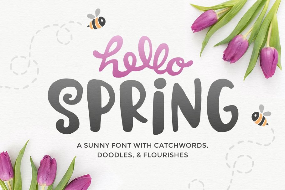 Download Hello Spring Font