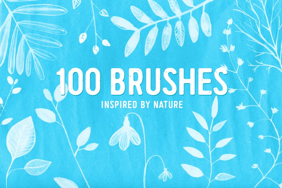 Download 100 PS nature brushes