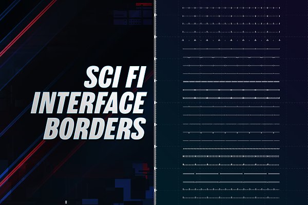 Download SciFi Interface Rulers
