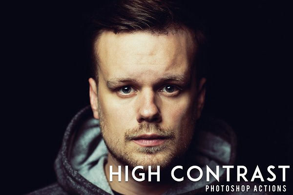 Download 50 High Contrast Photoshop Actions