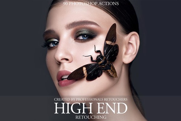 Download High End Retouching Photoshop Action
