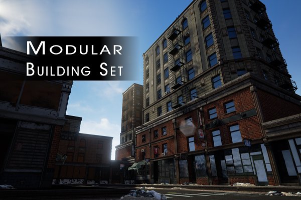Download Game & Film - Building Set Modular