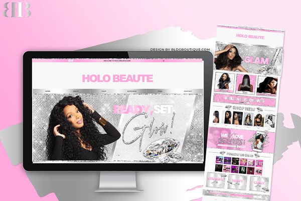 Download Hair Business Website Template Wix