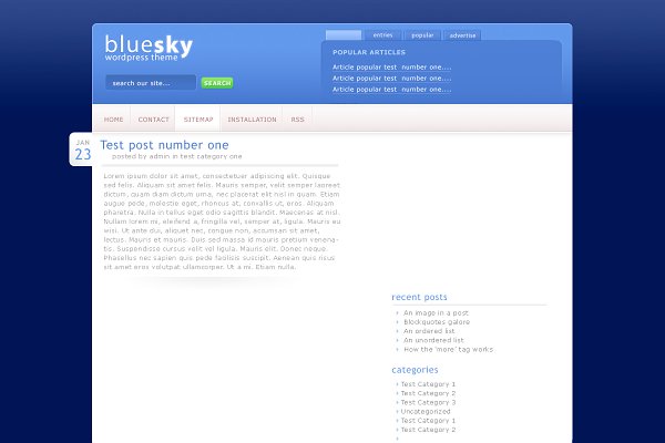 Download BlueSky - Elegant Team