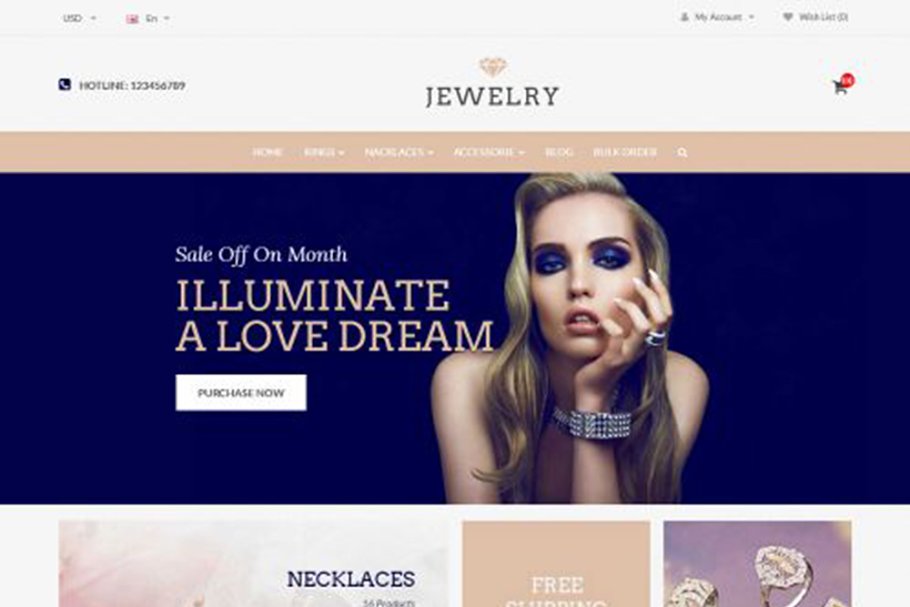 Download Jewelry Responsive OpenCart Theme