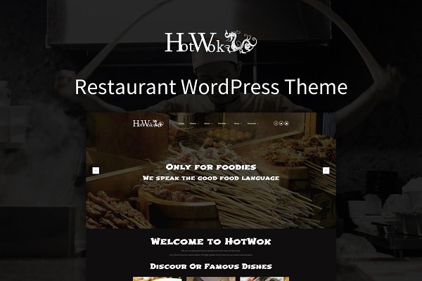 Download HotWok - Chinese Restaurant WP Theme