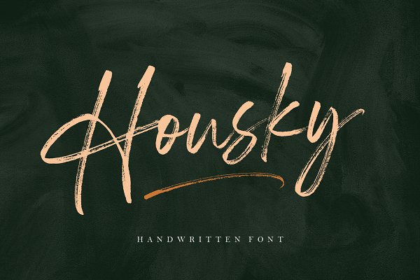 Download Housky - Handwritten Font