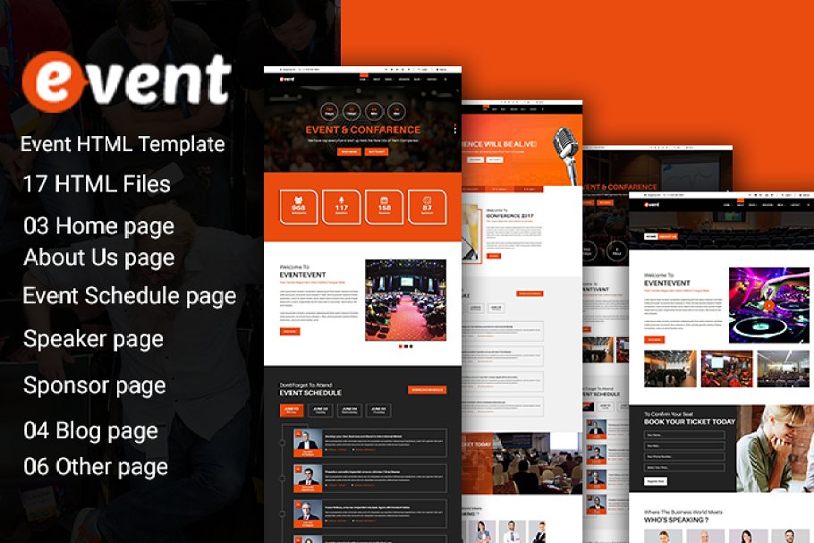 Download Event Html 5 Template