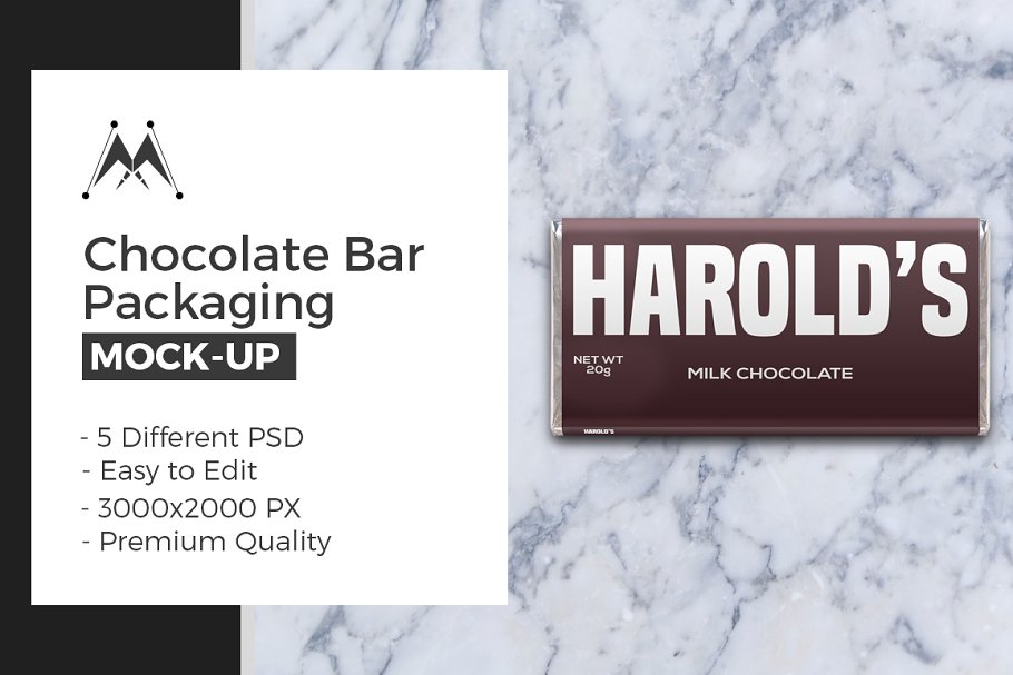 Download Chocolate Bar Pack Mock-Ups