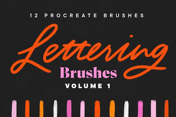 Download Lettering Brushes Vol. 1