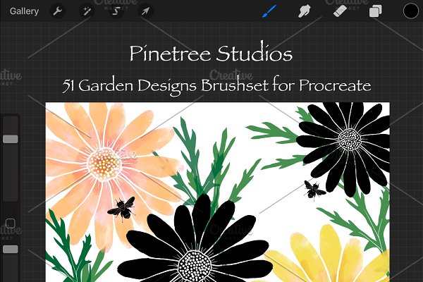 Download Procreate Garden Designs .brushset
