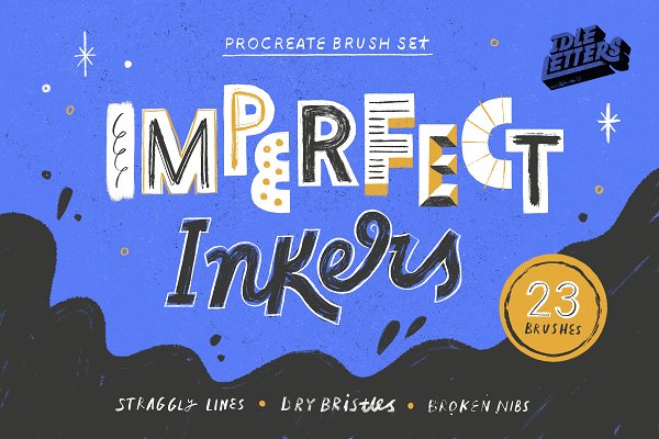 Download Imperfect Inkers Procreate Brush Set