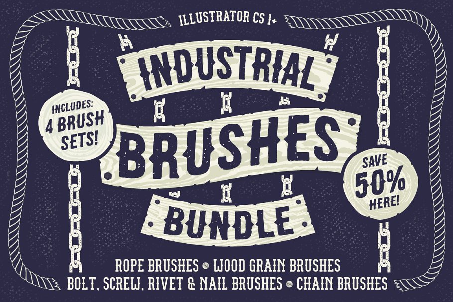 Download Industrial Brushes Bundle