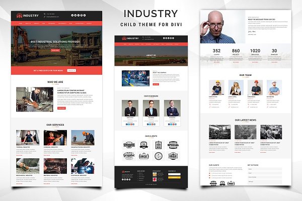 Download Industry – Divi Child Theme