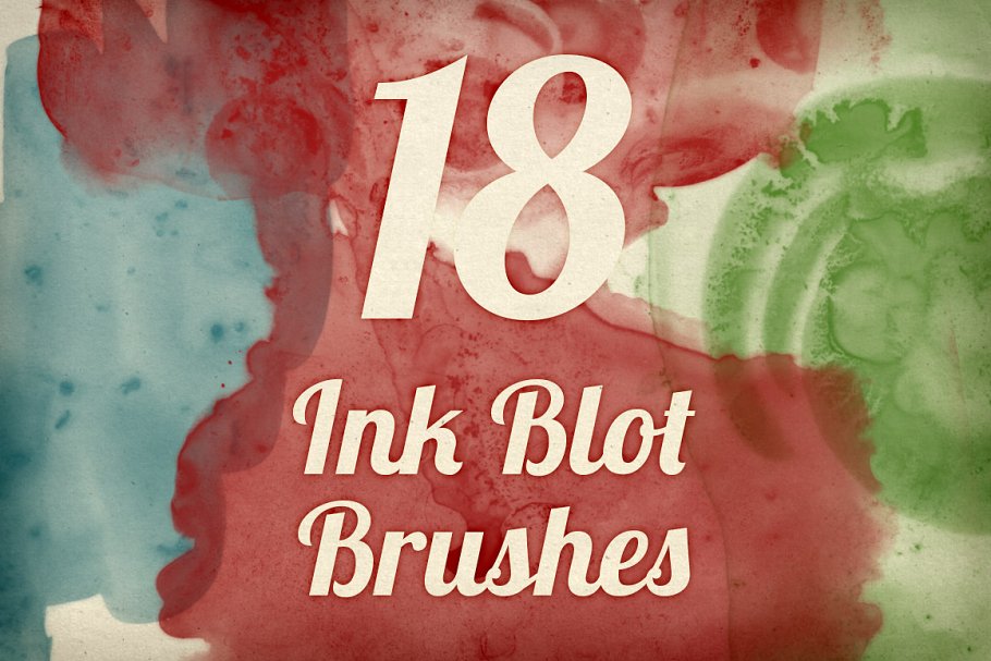 Download Ink Blot Brush Pack 1