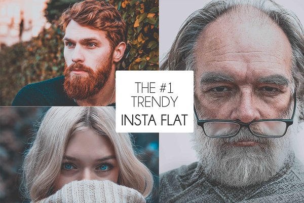Download The #1 Trendy Insta-Flat Preset