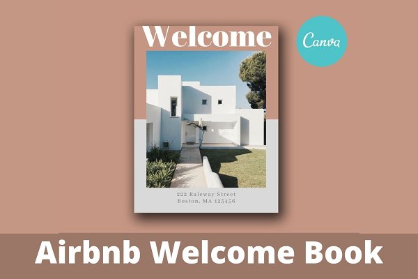Download Airbnb Welcome Book Template Canva