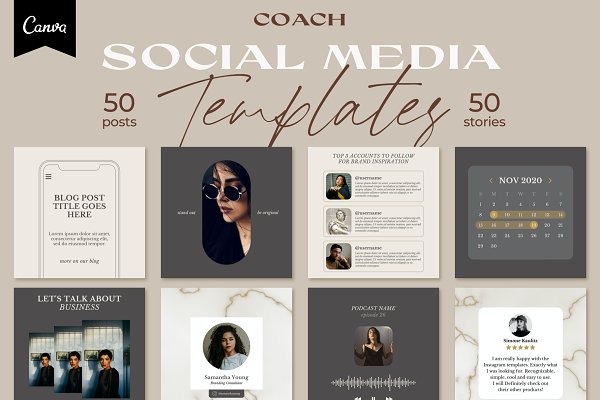Download Instagram Template For Coaches