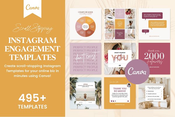 Download Instagram Creator for Coaches Canva