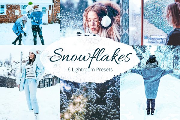 Download Snowflakes Lightroom Presets bundle