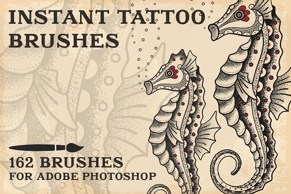 Download Instant Tattoo Brushes for Photoshop
