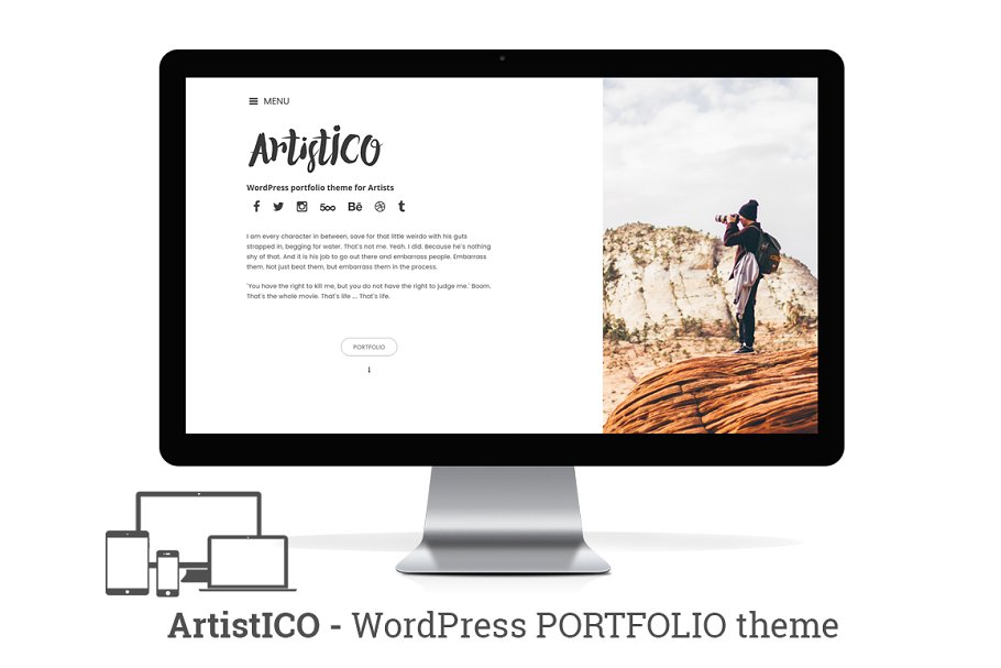 Download ArtistICO - Wordpress Theme