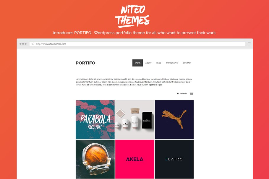 Download Portifo - portfolio WordPress theme