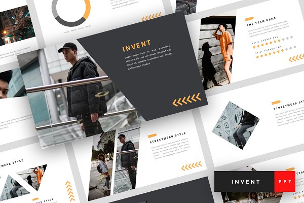 Download Invent - Street Fashion PowerPoint