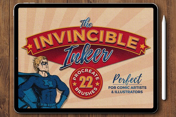 Download The Invincible Inker for Procreate