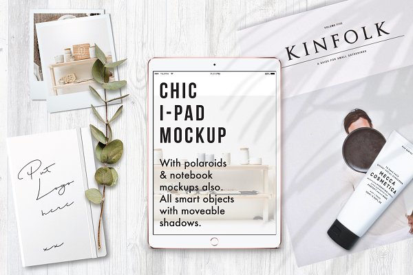 Download Chic Modern iPad Mockup