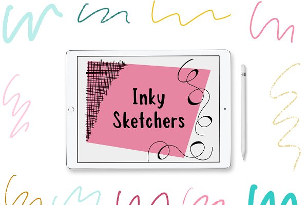 Download Inking Brushes for Procreate