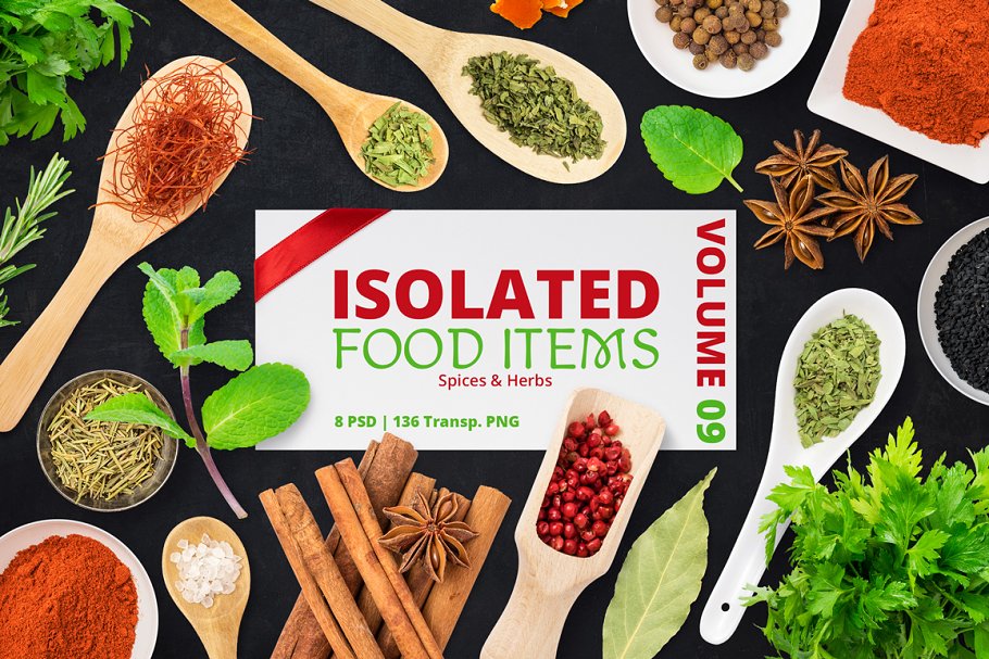 Download Isolated Food Items Vol.9