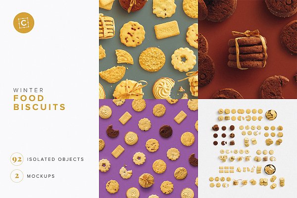 Download Biscuits & Cookies Scene Creator