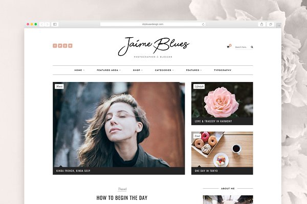 Download Jaime Blues - WordPress Blog & Shop