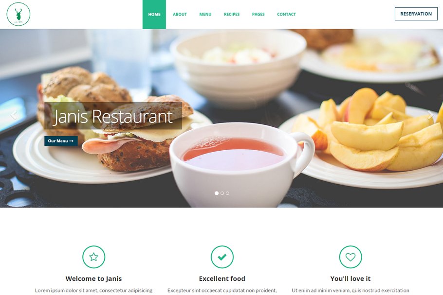Download Janis - Cafe & Restaurant Template