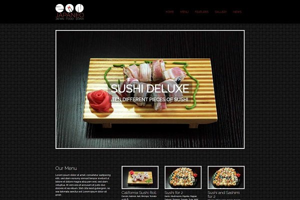 Download Japaneo - Japanese Restaurant Theme