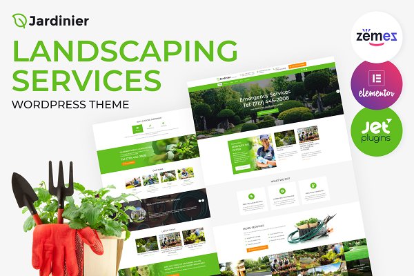 Download Jardinier - Landscaping Services