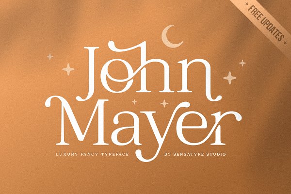 Download John Mayer - Fancy Ligature Font