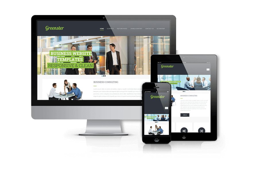 Download Greenster - Joomla Business Template
